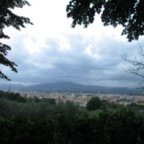 Florence: View from the campsite
